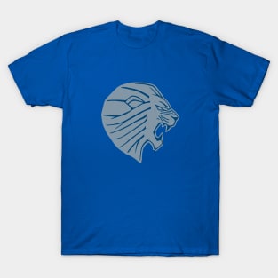 Blue Lion Head T-Shirt